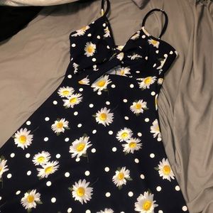 Flower short dress